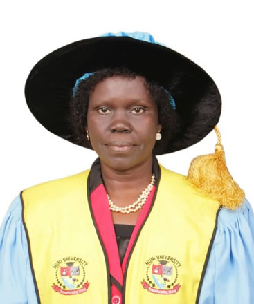 Congratulations to our pioneer graduands – Muni University Vice Chancellor Prof. Christine Dranzoa