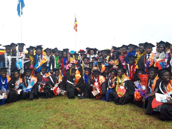 Muni University passes out 77 at 1st Graduation Ceremony