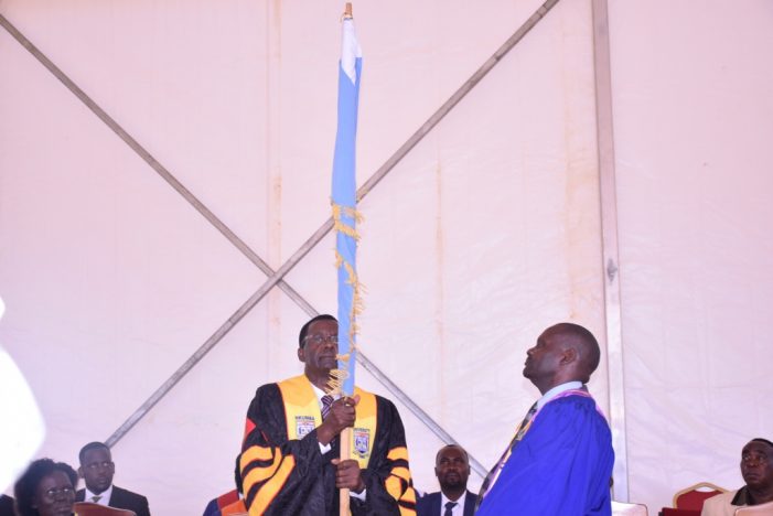 Prof. Wilson Muyinda Mande installed Nkumba University Vice Chancellor