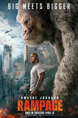 Rampage movie preview and trailer