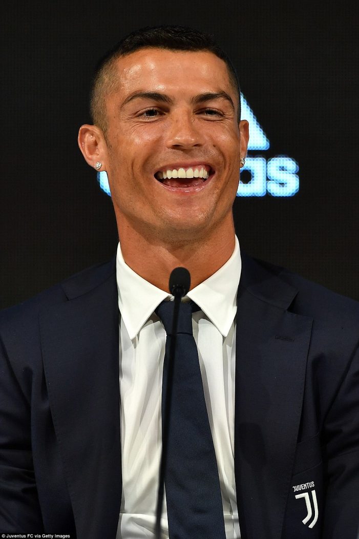 Cristiano Ronaldo Unveiled as Juventus Player