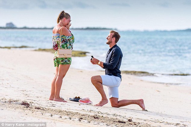 Harry Kane and fiancee Katie Goodland welcomes second child