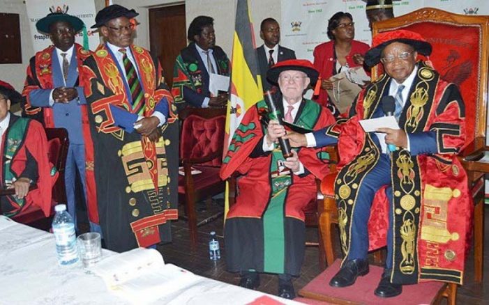 Makerere University Awards Dr. Poplack, Late Ryoichi Sasakawa Honorary Doctorates