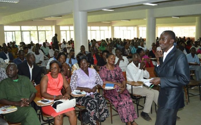 Makerere University Support Staff Receive customer care Training