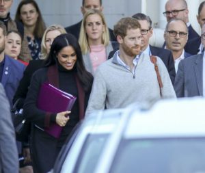 Prince Harry and Meghan Markle in Sydney