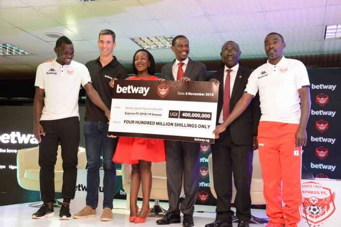 Express FC soups Sponsorship from Betway