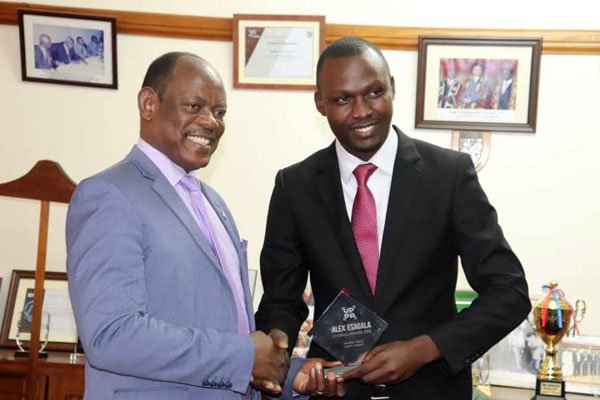 Makerere University Vice Chancellor Praises Daily Monitor Journalist for winning the Press Photo Award