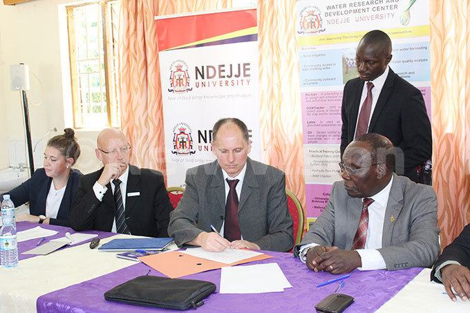 Ndejje University opens water research and development center