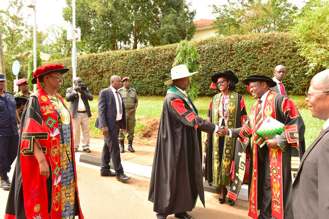 President Museveni Lauds Makerere Vice Chancellor Prof. Nawangwe for Firing Staff