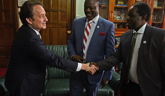 Yale Vice-President Visits Makerere to Strengthen Ties