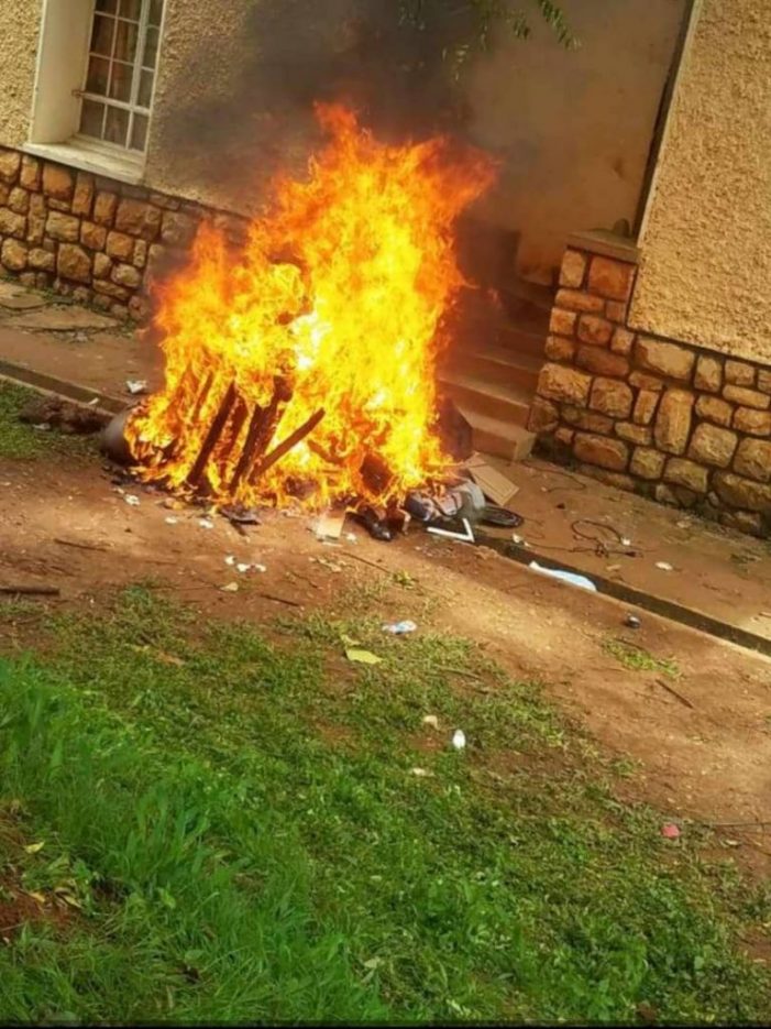 Makerere strike: – Former Guild President’s Property set on fire