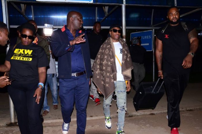 Wizkid in Uganda for #Dirty December concert