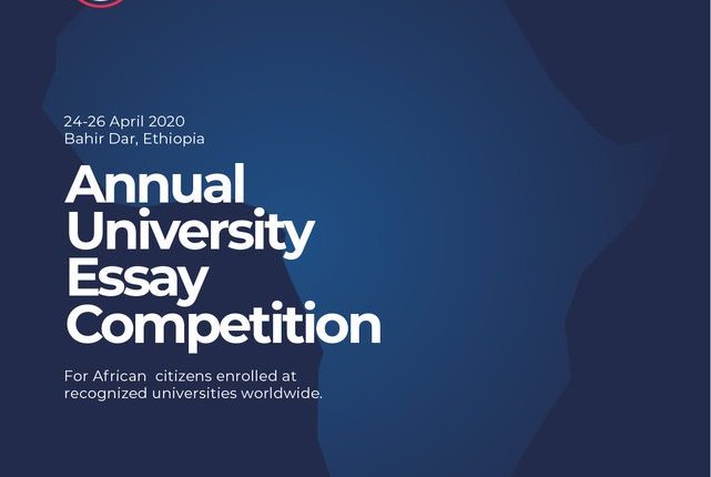 Tana Forum Annual University Essay Competition 2020 for young Africans