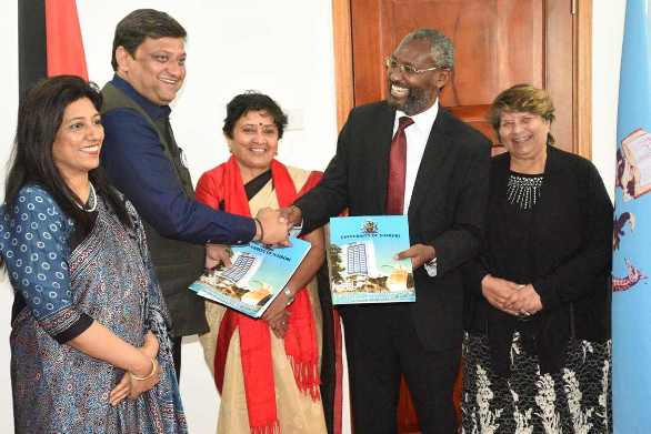 University of Nairobi Signs collaborative agreement with Six (6) Indian Universities