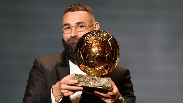 Real Madrid’s Karim Benzema Wins Ballon D’Or Award 2022