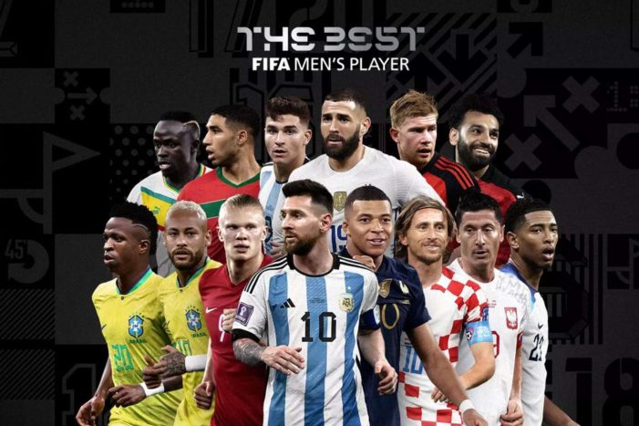 FULL LIST – FIFA Confirm Nominees For The Best Awards 2023
