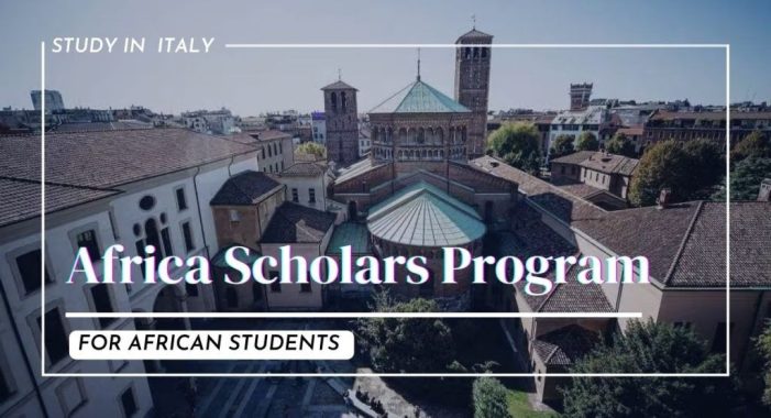 Africa Scholars Program at Catholic University of the Sacred Heart, Italy