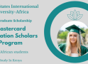 USIU-Africa Mastercard Foundation Scholars Program for African Students in Kenya
