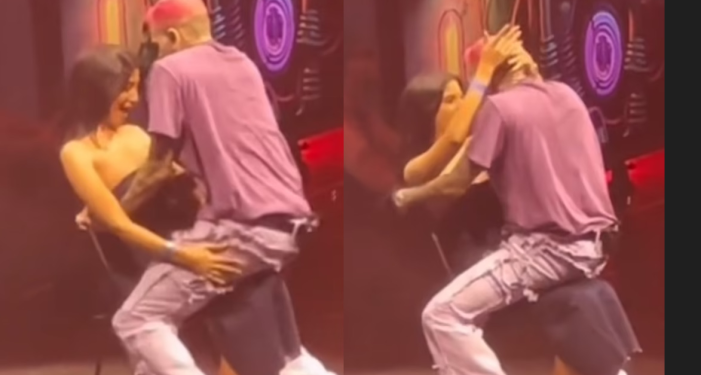 Chris Brown Causes a couple to break up as he gives man’s girlfriend a lap dance