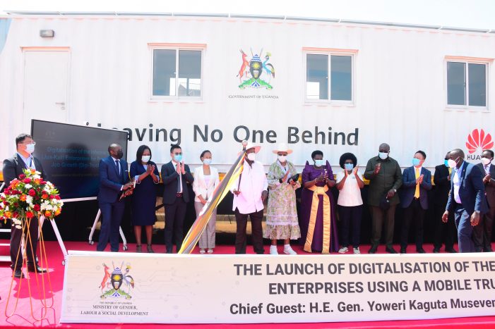 Museveni Launches Huawei DigiTruck Project to Benefit Women and Young Girls through Digital Skilling