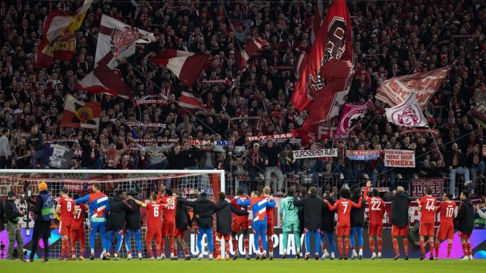 Bayern Munich Beat PSG 2-0 to reach the Quarter-finals