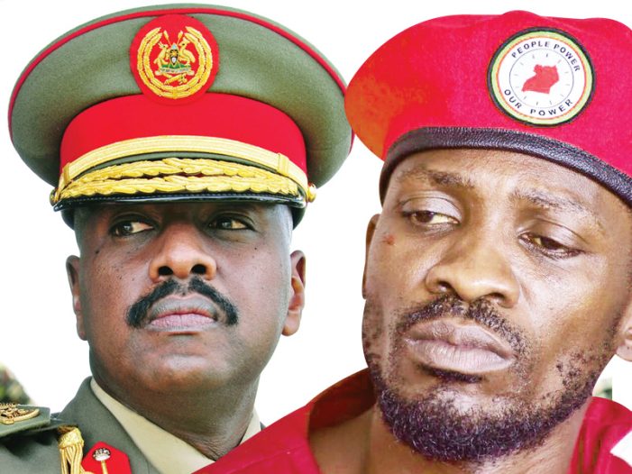 “ you are NOTHING” –  Gen Muhoozi tells Bobi Wine