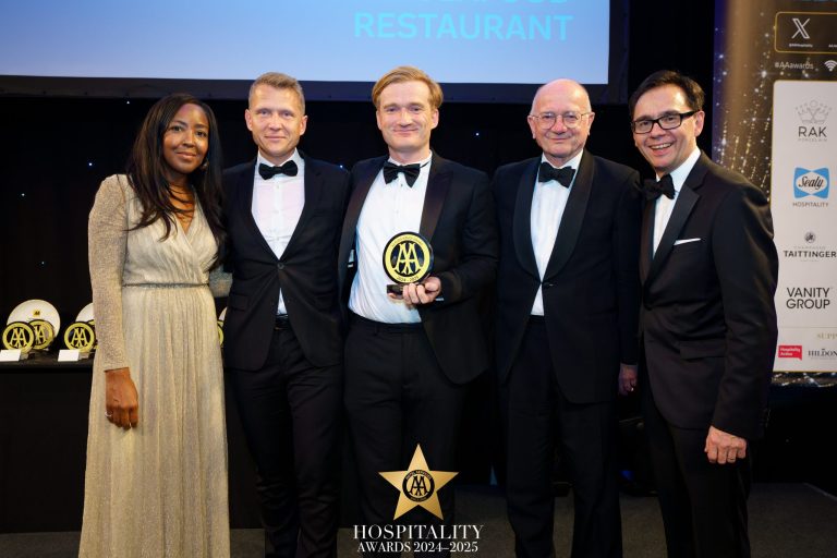 The Seafood Restaurant Wins AA Food Service Award