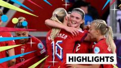 Norway beat Iceland 4-3 to extend 100% Euro 2025 record