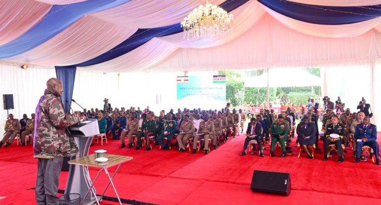 President Museveni Calls for East African Unity, Economic Integration in Kenya Defence College Lecture