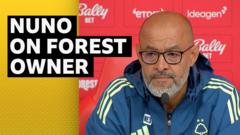 ‘Our relationship has changed’ – Nuno on Forest owner weeks before sacking