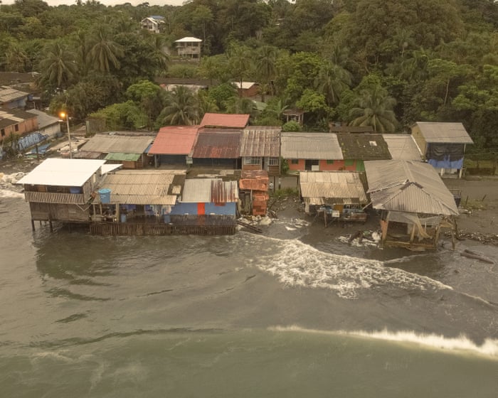 The Colombian coastal village reinventing itself as seas rise
