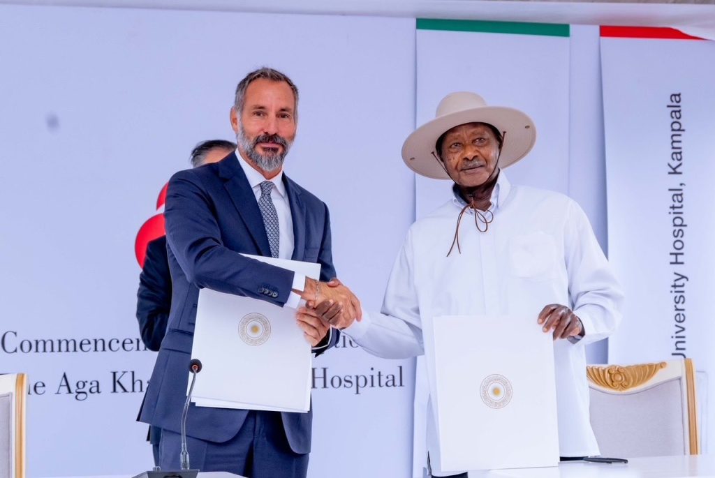 Museveni Inaugurates Aga Khan University, Flags Off Construction of Specialized Hospital